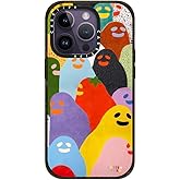 CASETiFY Impact iPhone 14 Pro Case [4X Military Grade Drop Tested / 8.2ft Drop Protection] - After Party - Clear Black