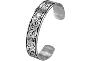HAQUIL Viking Jewelry Viking Cuff Bracelet for Men and Women