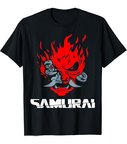 Amazon.com: JINX Cyberpunk 2077 Cyber Face Men's Gamer Graphic T