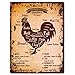 Chicken Meat Cuts Guide Chart Retro Rustic Vintage Kitchen Wall Decor 9