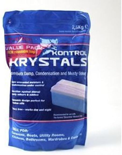 Moisture Absorbing Crystal Refill Pack 2.5kg Pack. Kontrol Amazon.co