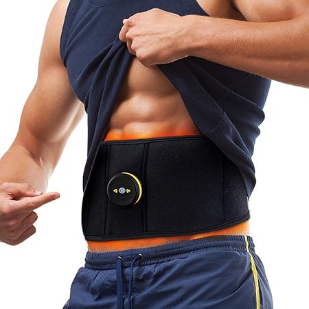 Amazon Co Jp Ems腹筋ベルト Ems 腹筋パッド トレーニン器具 ダイエット 筋トレ器具 日本語説明書付き 男女兼用 スポーツ アウトドア