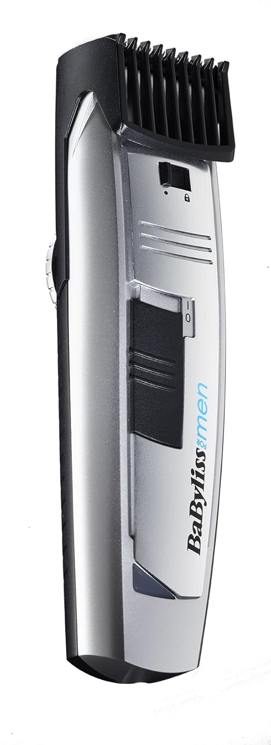 BaByliss Men E827E Beard Trimmer 3Day Beard Mains/Battery up to 20 mm