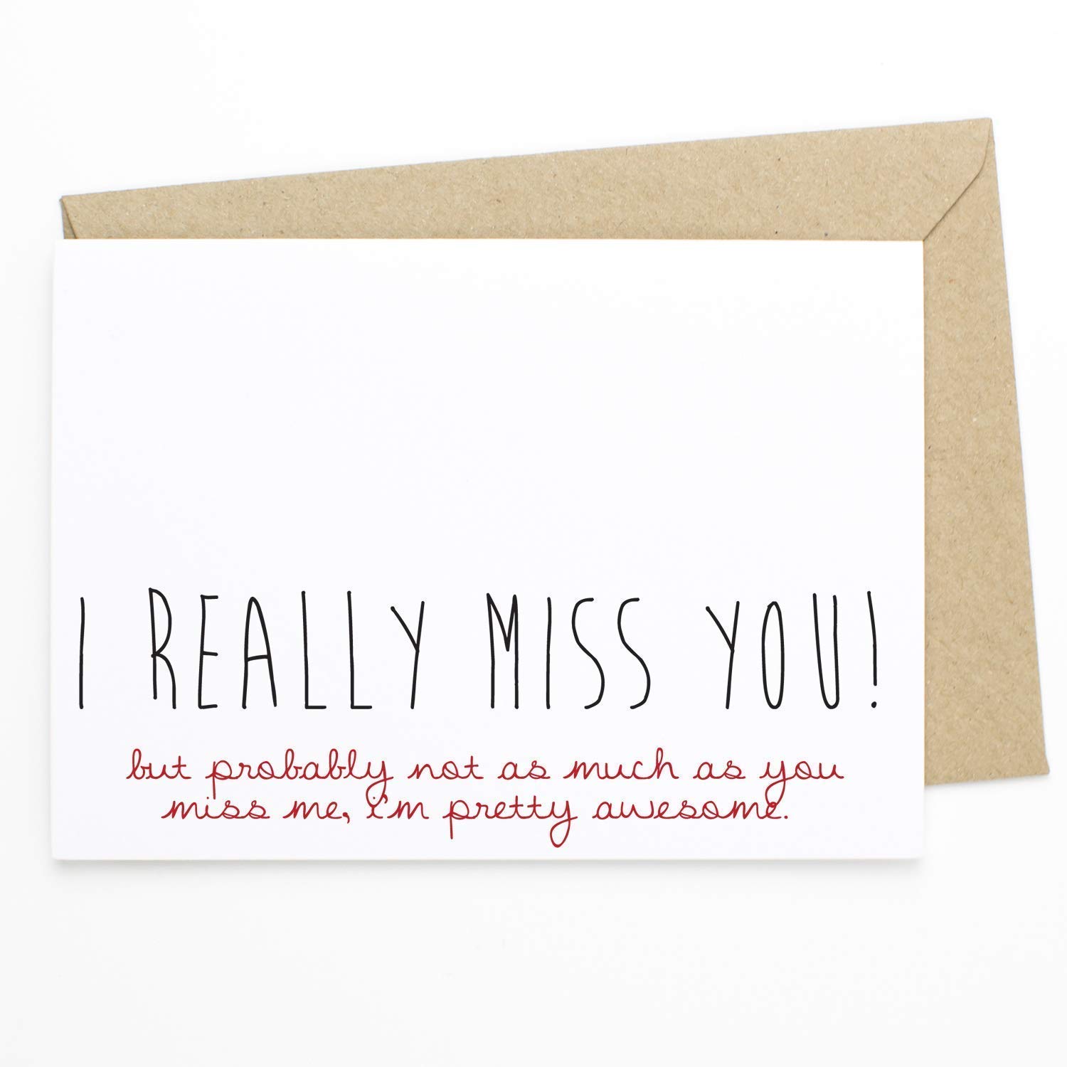 Stationery Party Supplies I Really Miss You Funny Missing You Funny Card Miss You Card Thinking Of You P5 Stationery