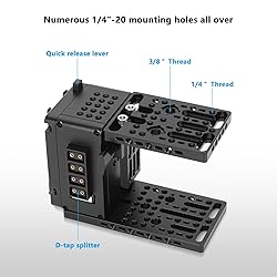 CAMVATE Height-Adjustable Camera Cage Expansion