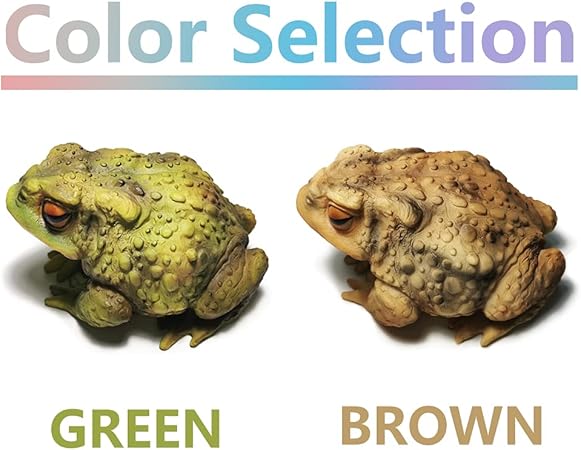 Amazon Com Muse Design Frog Toad Sculptures Garden Statues Yard Art Resin Decorations Outdoor Garden Decor Home Kitchen