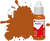 Humbrol Model Paint DB0009 No 9 Tan Gloss 14ml Acrylic Plastic Metal Wood