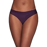 Vanity Fair Womens Beyond Comfort Silky Stretch Bikini Panty, 8, NH Sangria