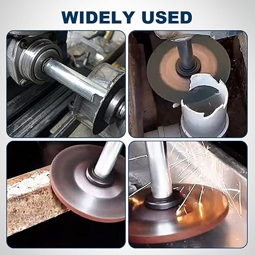 Silver M10 Thread Polishing Machine Adapter Lever - Extension Rod For Angle Grinder/Polisher (3) In