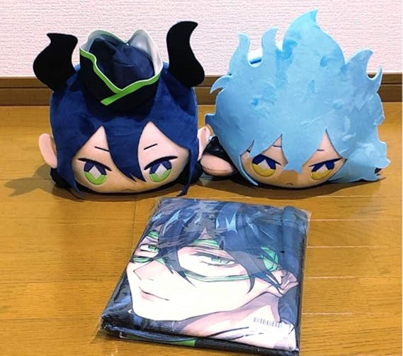 Amazon ツイステ プライズ まとめ売り ぬいぐるみ バスタオル イデア マレウス アニメ 萌えグッズ 通販