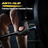Flintronic Gym Gloves Breathable Microfiber Padded Palm Non-Slip Training Gloves view 5