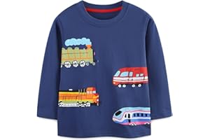 Tkria Just A Boy Who Loves Garbage Truck Sweatshirts Toddler Train Shirt Monster Truck Clothes Kids Christmas Tee Top 2-12T