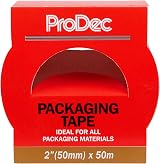 ProDec 2in x 50m Brown Packaging Tape Heavy Duty Parcel Tape view 2