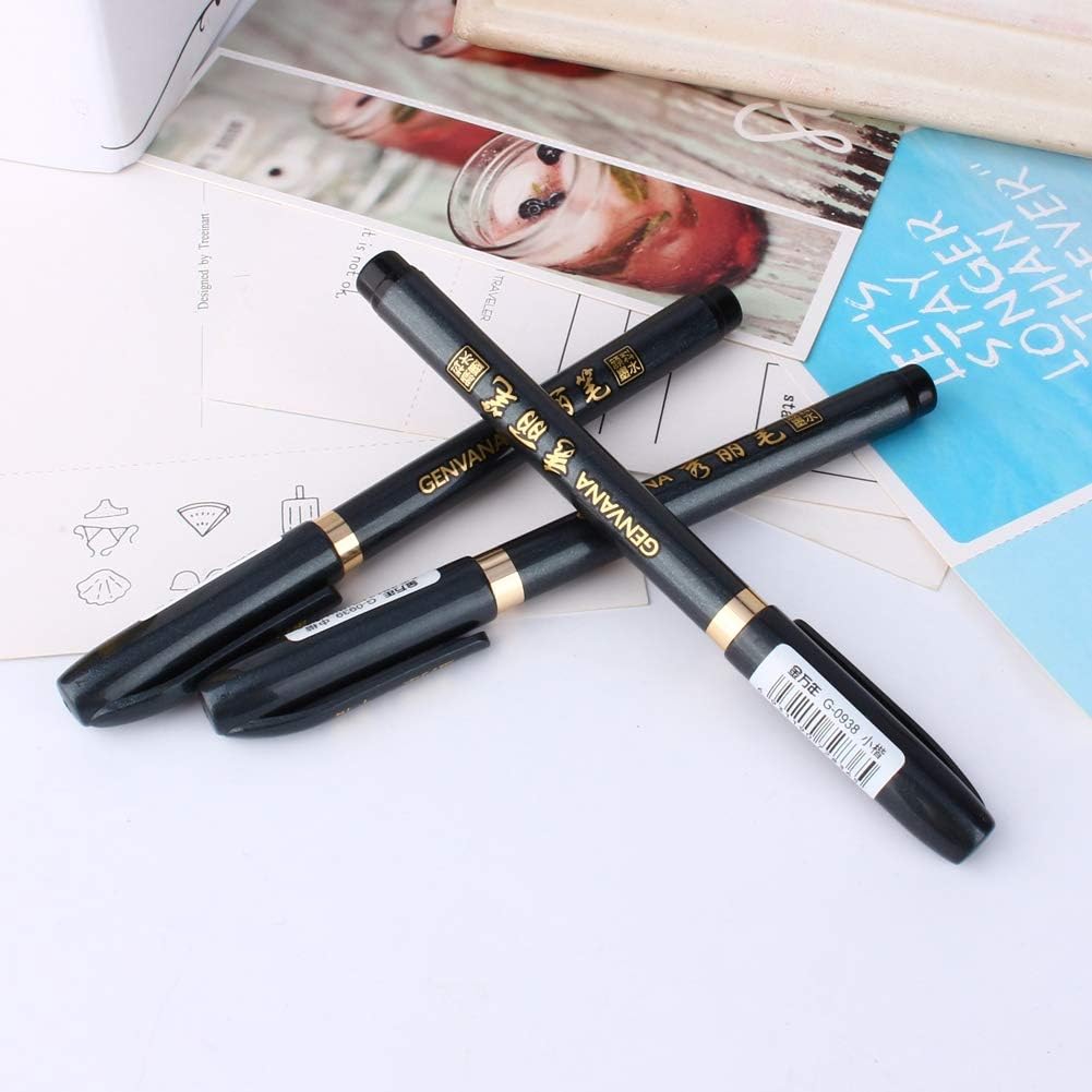 3 Pcs/Set Artist Calligraphy Pen, Chinese Japanese Calligraphy Brush