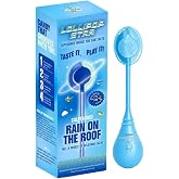 Lollipop Star Music Lollipop Candy Pops - Interactive Audio Sound Candy Suckers, Fruity Hard Candy, Individually Wrapped Novelty Gift for Parties (1PK, Blue, Rain on the Roof)