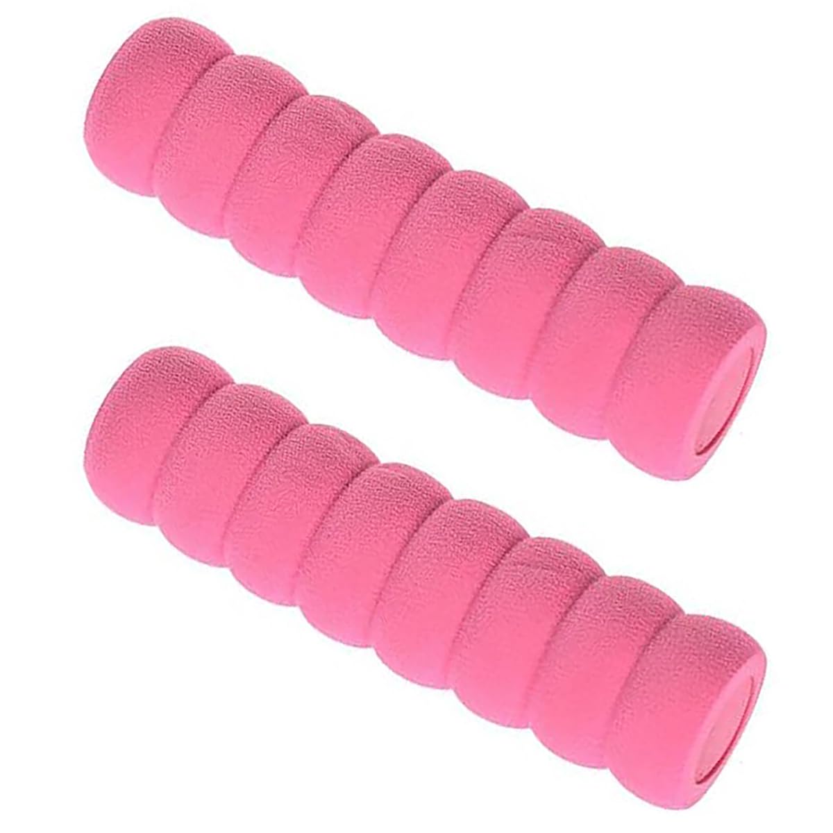 TopHomer 2 PCS Door Knob Covers Door Handle Soft Foam Safety Cover Guard Protector Door Knobs Pull Protective(Pink)