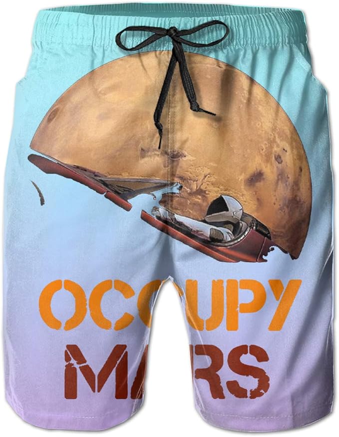 men's swimwear with waterproof pockets