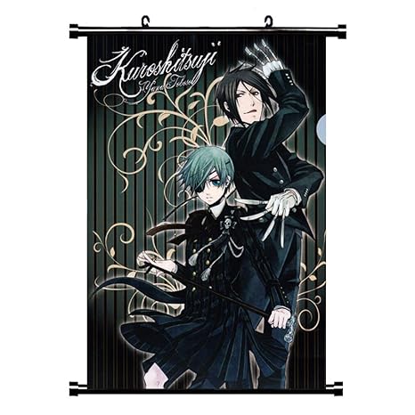 Lavendei Anime Black Butler Wall Poster Anime Character Sebastian