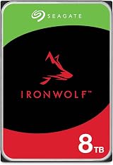 Seagate IronWolf 8TB Internal NAS HDD CMR 3.5" SATA 6Gb/s 256MB Cache
