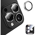 MAGIC JOHN for iPhone 16 Pro Max/16 Pro Camera Lens Protector [Alignment Kit&1:1 Invisible Perfect Fit] 9H Aerospace Tempered Glass Anti-Scratch Durable, Individual Cover Ring, Case Friendly, Set of 2, Clear