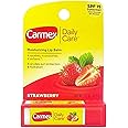 Carmex Click-Stick Moisturizing Lip Balm SPF 15 Strawberry 0.15 oz