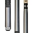 PureX Technology Pool Cue with Low Deflection Shaft, Kamui Black Tip, Mz Multi-Zone Grip, Adjustable weight, & Turbo Lock Quick Release Joint Model: HXTC14