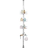 OXO Good Grips Quik-Extend Aluminum Pole Shower Caddy
