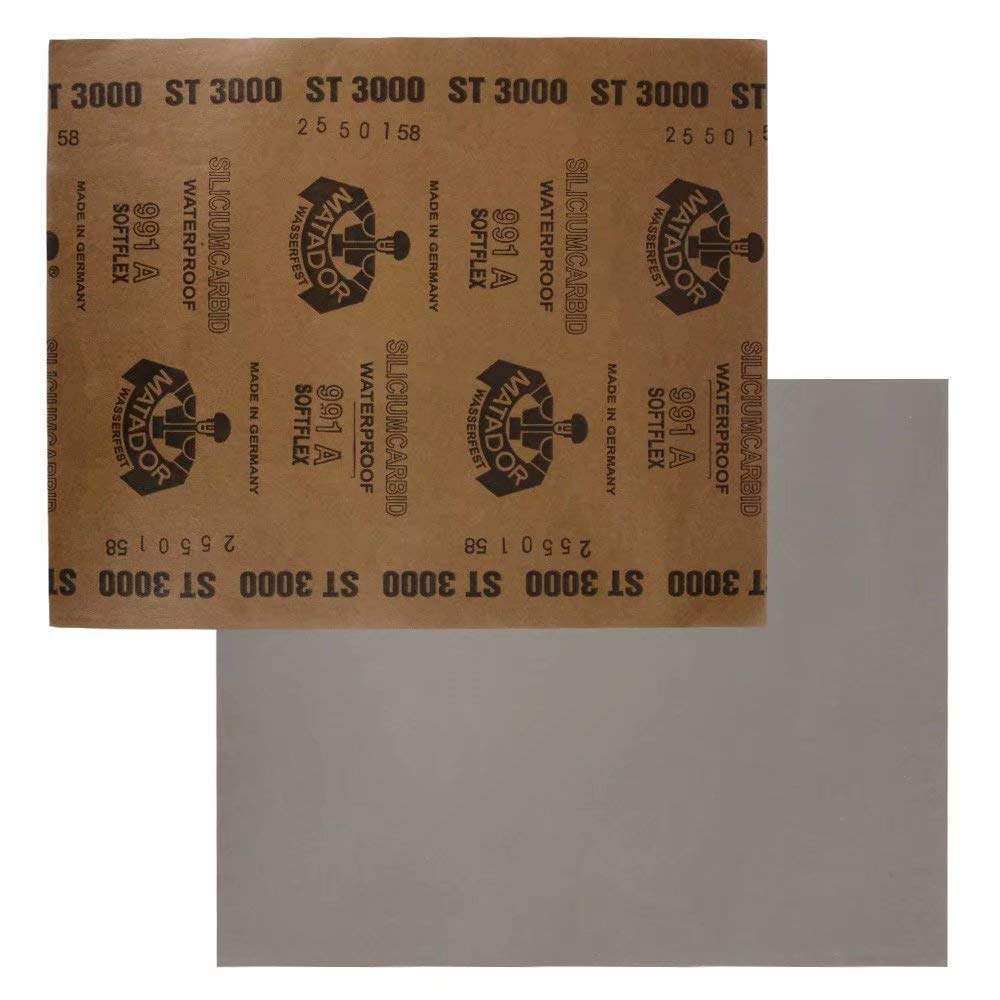 Lifreer 3 Sheets Grit 3000 5000 7000 papel de lija húmedo y seco para pulir  papel abrasivo resistente al agua Industria, empresas y ciencia  Herramientas eléctricas futakuchi-hakata.com