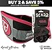 Steel Sweat Weight Lifting Belt for Women - 6 inch Flexible Lightweight Contoured Belt - Best for Gym, Exercise, Workout, Training, Weightlifting COLUMBA Pink Small