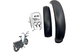 Fat Tire Bike Fenders Front and Rear MTB Off-Road Fat Tire Bikes Wings Full Coverage Fits to 4 Inch Tire Width (26 Inch)