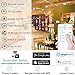 WiFi Smart Light Switch, HOSYO 3 Switches Touch Wall Plate Alexa Light Switch, In-Wall Wireless On/Off Wall Switch, Timing, Voice App Remote Control, Compatible with Amazon Alexa
