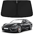 KUST Custom Fit Windshield Sun Shade for 2017-2024 Porsche Panamera Sedan Accessories Sunshade Sun Visor Protector Foldable Blocks UV Rays Keep Your Car Cooler