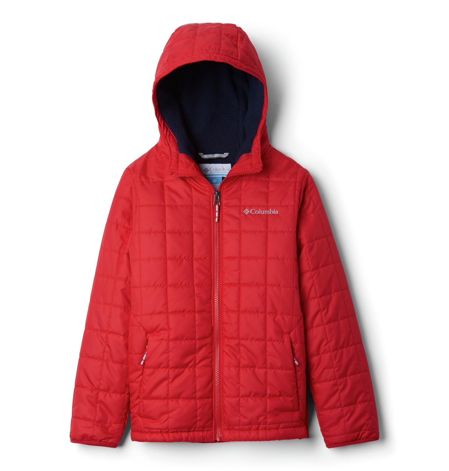 Columbia Youth Boys Rugged Ridge Sherpa Lined Jacket, Mountain Red, Medium Image