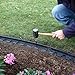 Dimex E-Z Connect Plastic Multipurpose Paver and Landscape Edging Project Kit, 24-Feet, Black (1506BK-24C)