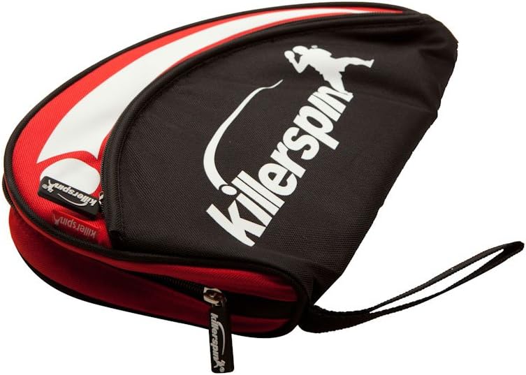 Killerspin Barracuda Ping Pong Paddle Carry Case| Padded Table Tennis Racket Cover| Reinforced Padded Polyester Bag for 2 Ping Pong Rackets, Side Accessory Pocket for Balls| Protective Zipper Enclosure : Table Tennis Cases : Sports & Outdoors