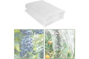 4x10ft Garden Netting Ultra Fine Mesh Plant Row Covers Net for Gardening Beds Vegetable Plants Strawberry Fruits Flowers Tree
