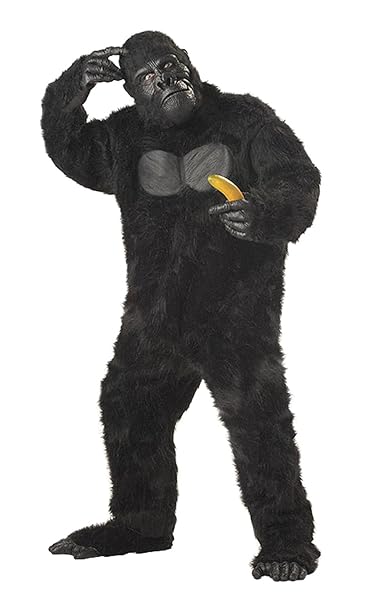 Deluxe Gorilla Suit Costume Adult Standard