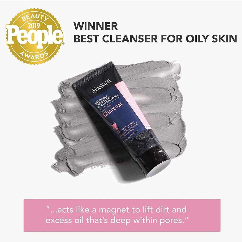 mediheal charcoal cleanser