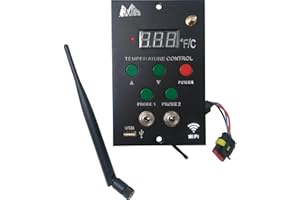 Grill Parts For Less, Compatible for Green Mountain Grills Digital Control Board with WiFi for Jim Bowie Prime Plus: P-1263