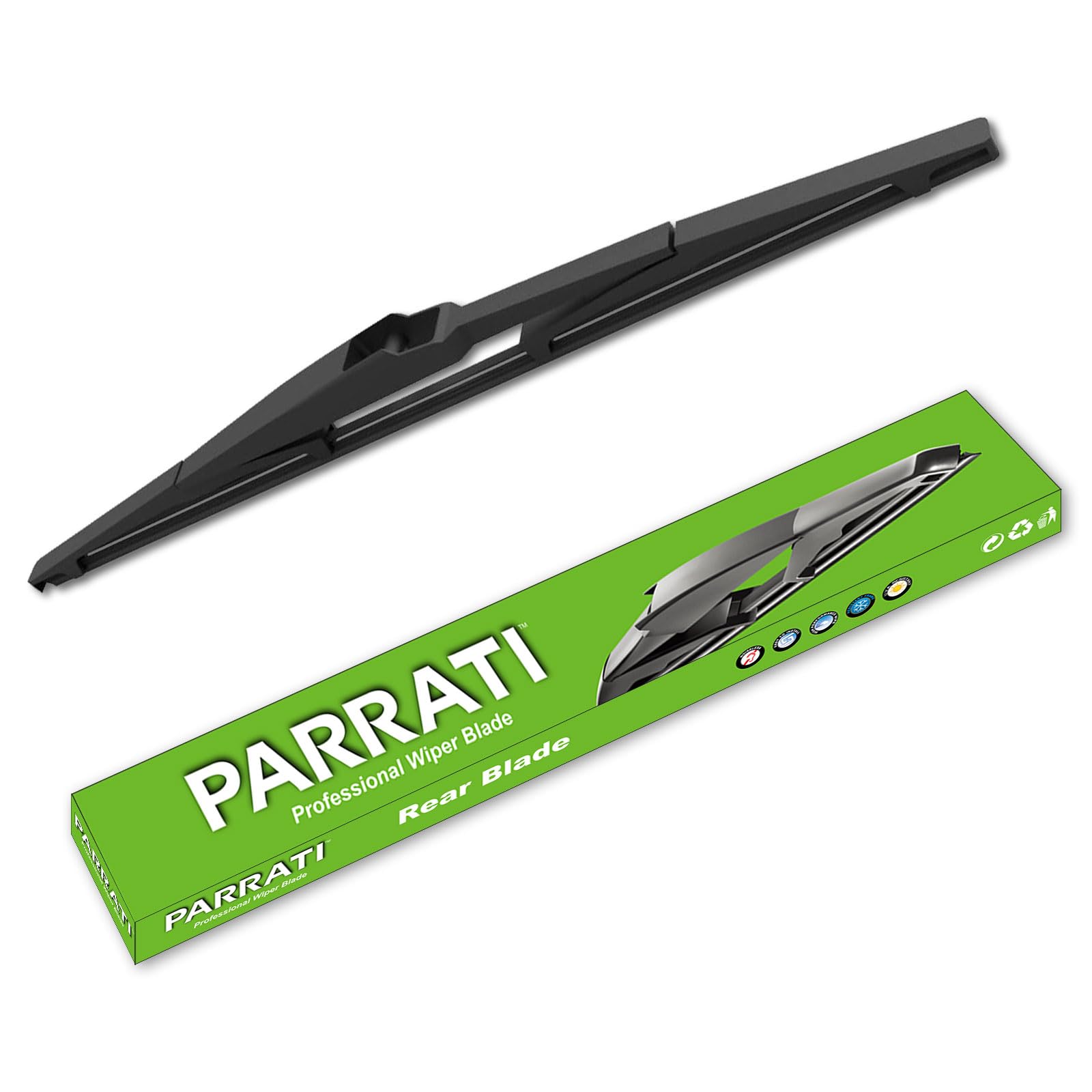 Photo 1 of PARRATI® 16 Inch Rear Wiper Blade Replacement for 2004-2023 Toyota Prius 2017-2023 Prius Prime 2011-2020 Sienna/2003-2009 Lexus GX470,All-season windshield wiper(16-A)