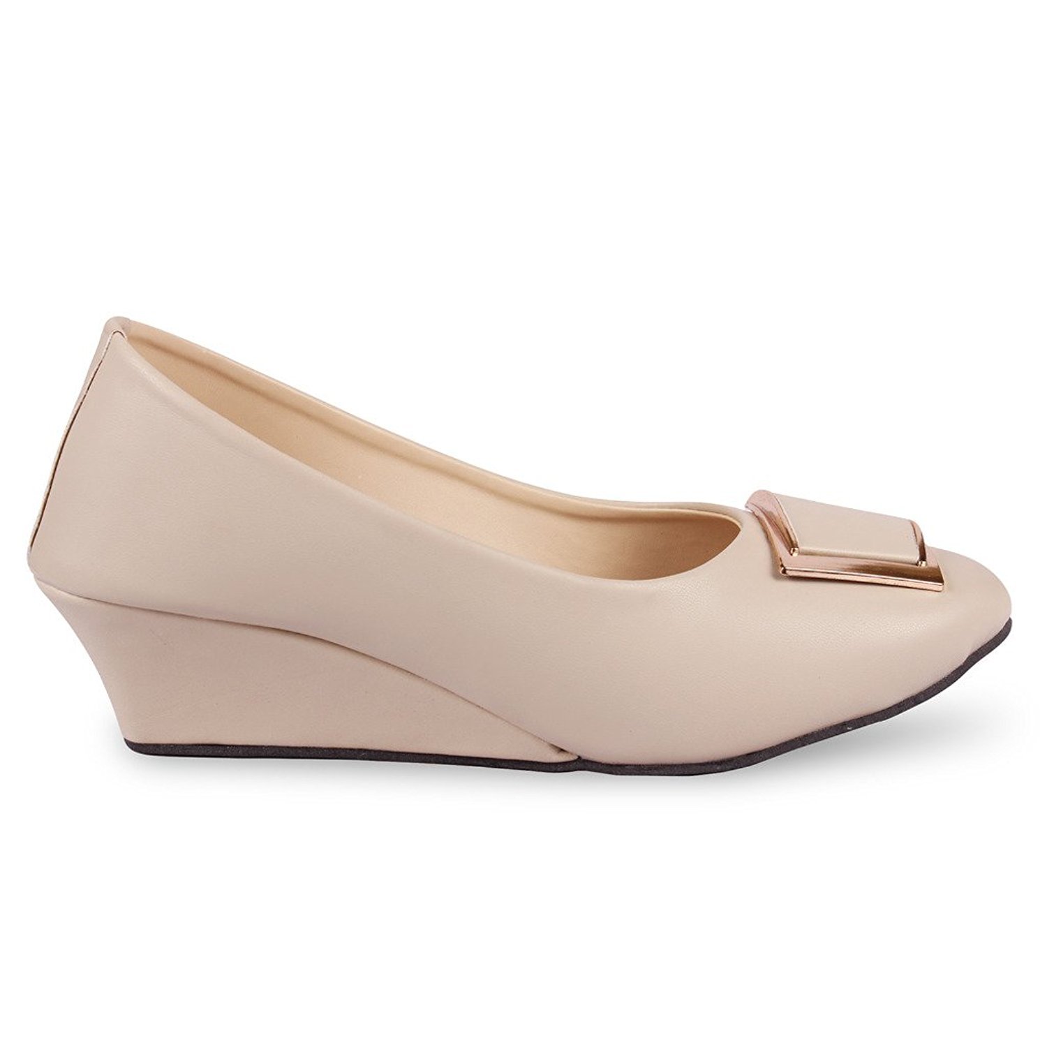 rgk's women's felt artificial leather ballerinas