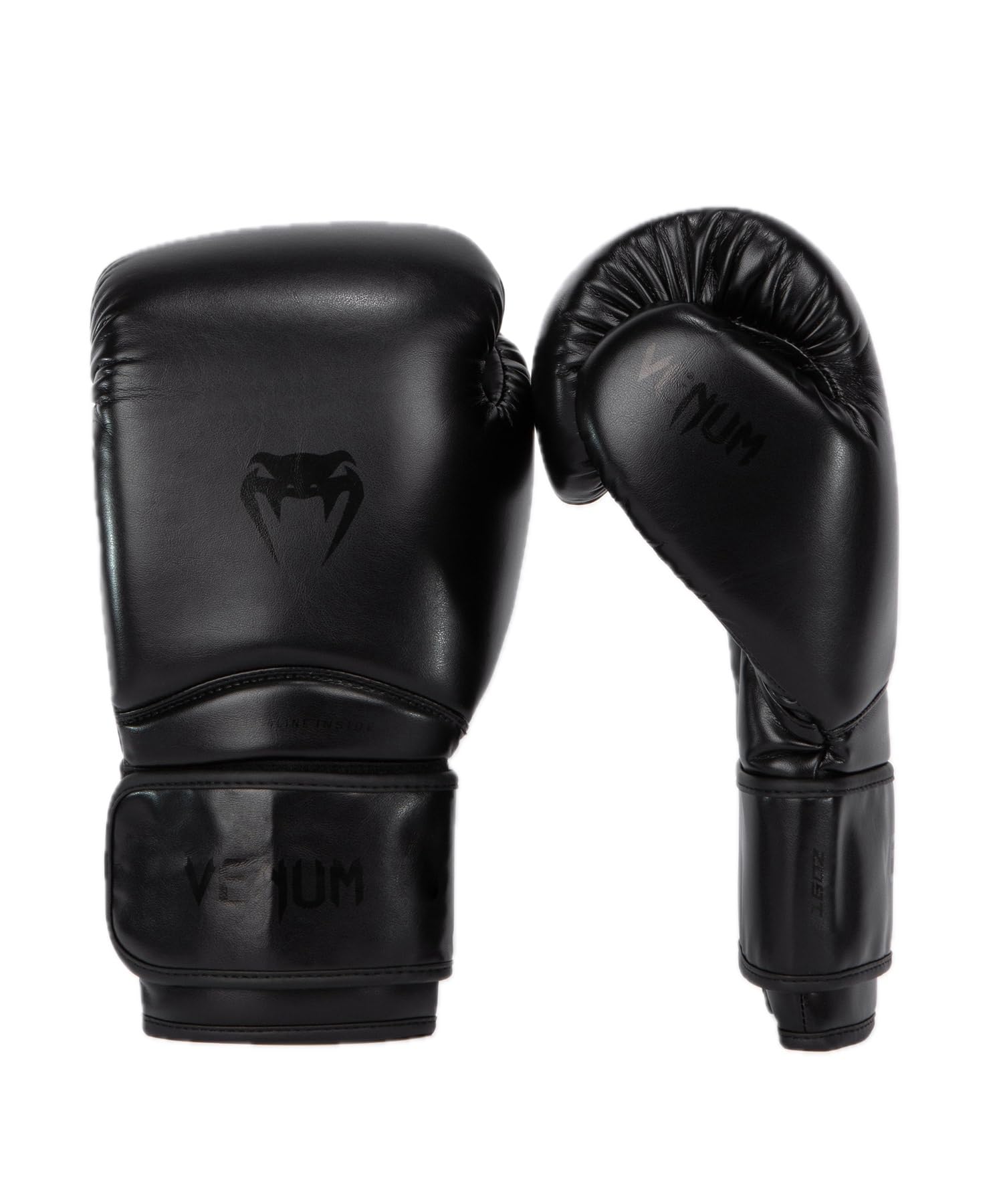 Venum, Contender 1.5 Boxing Gloves, Unisex Adult, 16 Oz, Black/Black