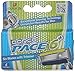 Dorco Pace Razor Blade Refills - 6 Blade Razor Cartridge For Men