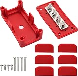 Tiardey 300A Red Bus Bar Power Distribution Block 4x M8 Studs 12-48V DC Marine view 5