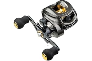 Baitcasting Reels, 8KG Max Drag Baitcaster Reels, 7.2:1 Gear Ratio Fishing Baitcasting Reel, 12+1 BB Bait Caster Reel, Low-Pr