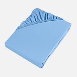 Aspire Homeware Double Fitted Sheet 25 cm Deep Light Blue Hotel Quality view 5
