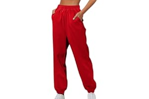 OIUCVGB Sweatpants for Women Cinch Bottom Drawstring Elastic Waist Pants Athletic Yoga Joggers Lounge Trousers with Pockets