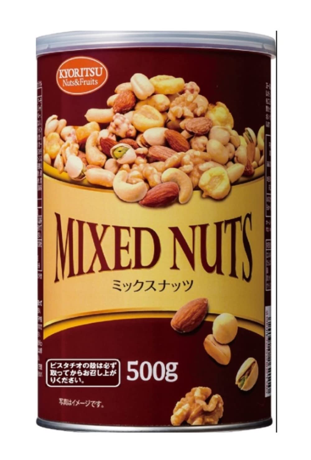 共立食品 ミックスナッツ缶オリジナル 500g 1 個商品画像