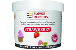 Angel Specialty Products Flavor Delights Flavored Powder Bakery Mix Strawberry
