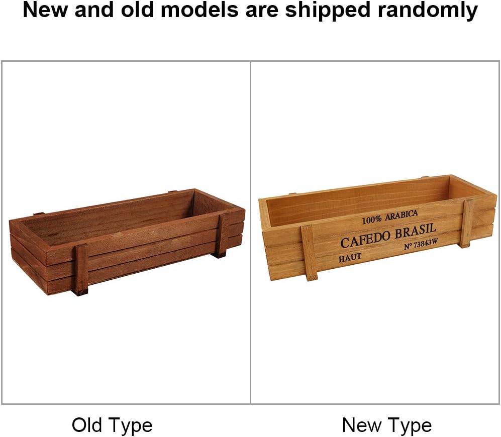 Rectangular Wooden Window Box Garden Planter - Image 5